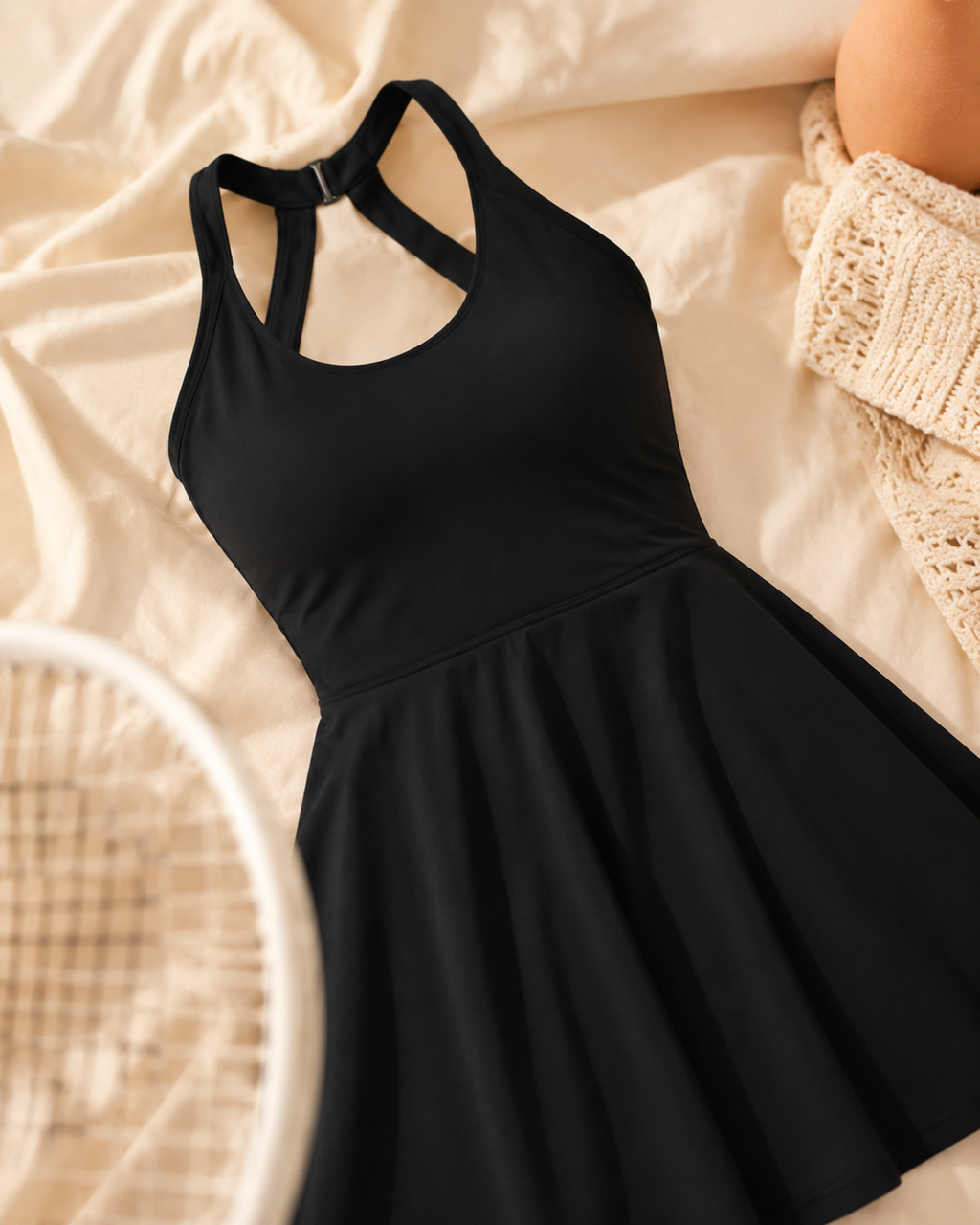 The Bold Move Women’s Open-Back Tennis Dress