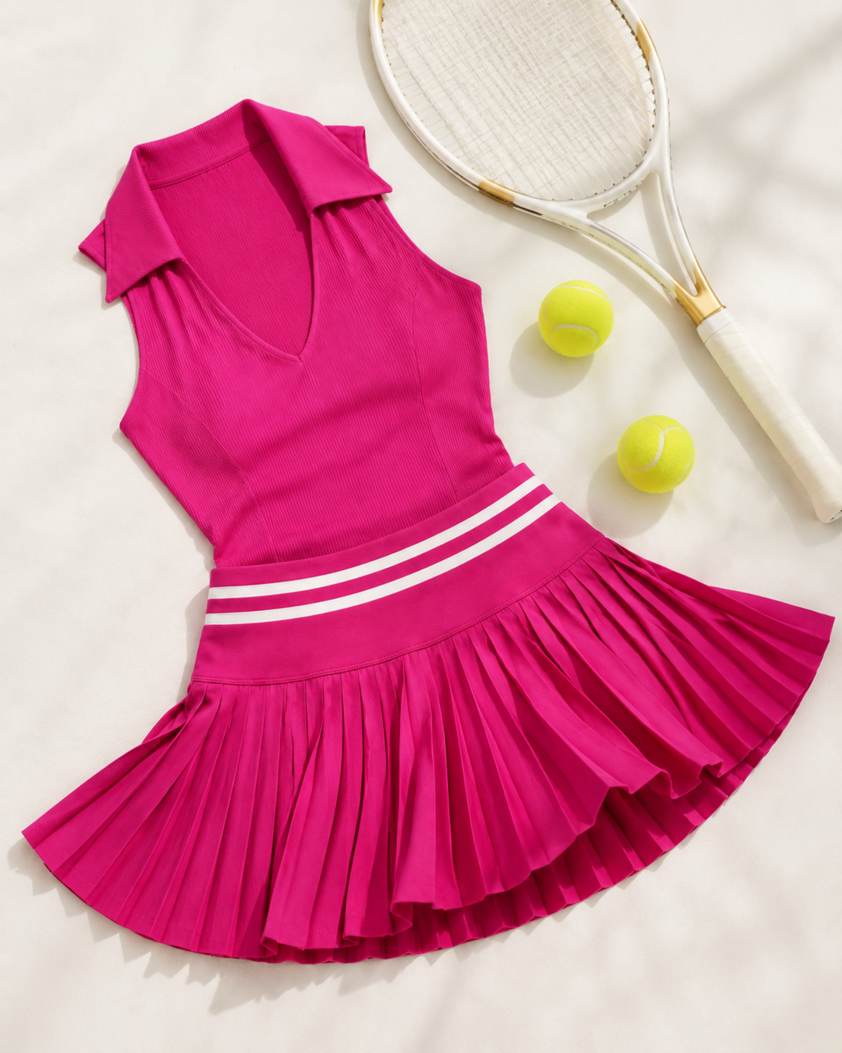 The Protagonist Women’s V-Neck Tennis Set