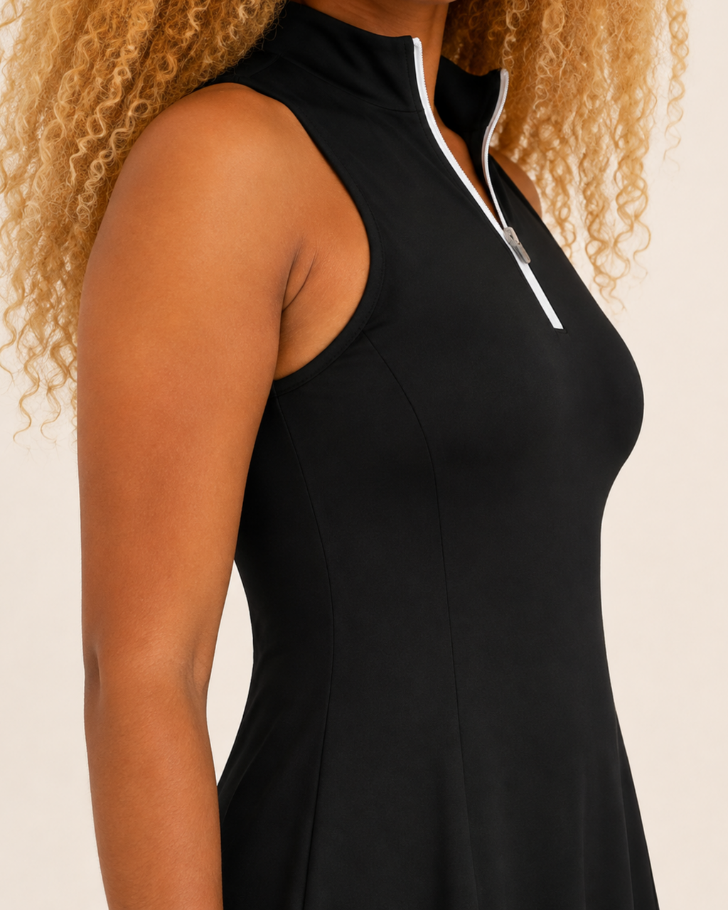 The Momentum Zip Tennis Dress