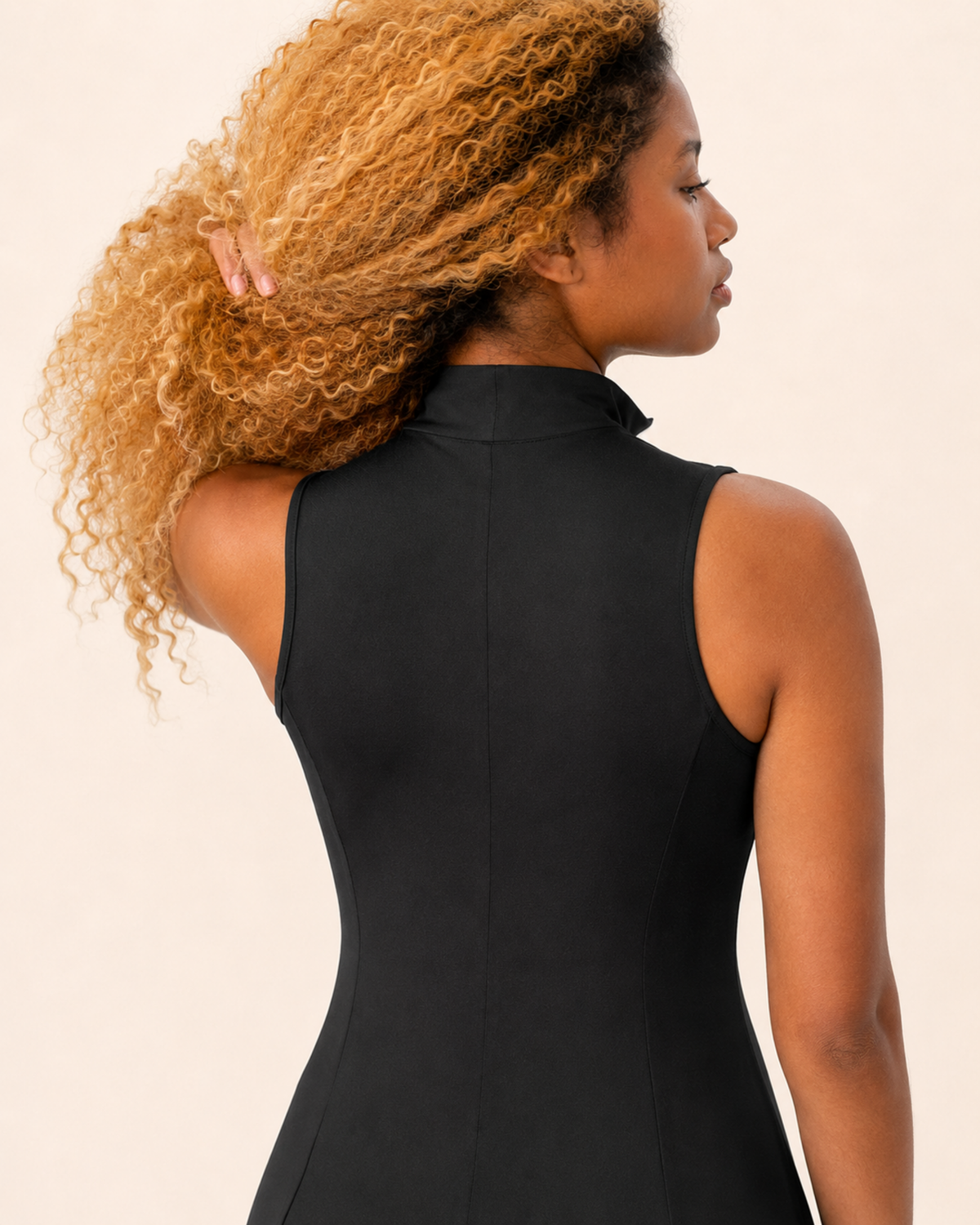 The Momentum Zip Tennis Dress